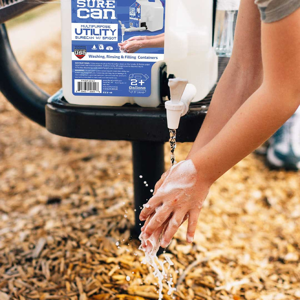 2.2 Gallon Natural Utility SureCan® with Spigot