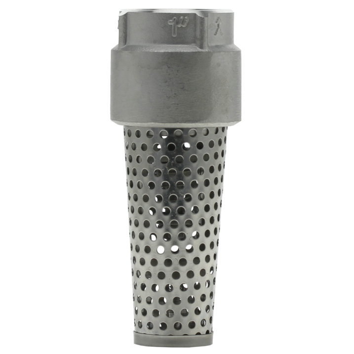 1" FPT No-Lead 304 Stainless Steel Foot Valve