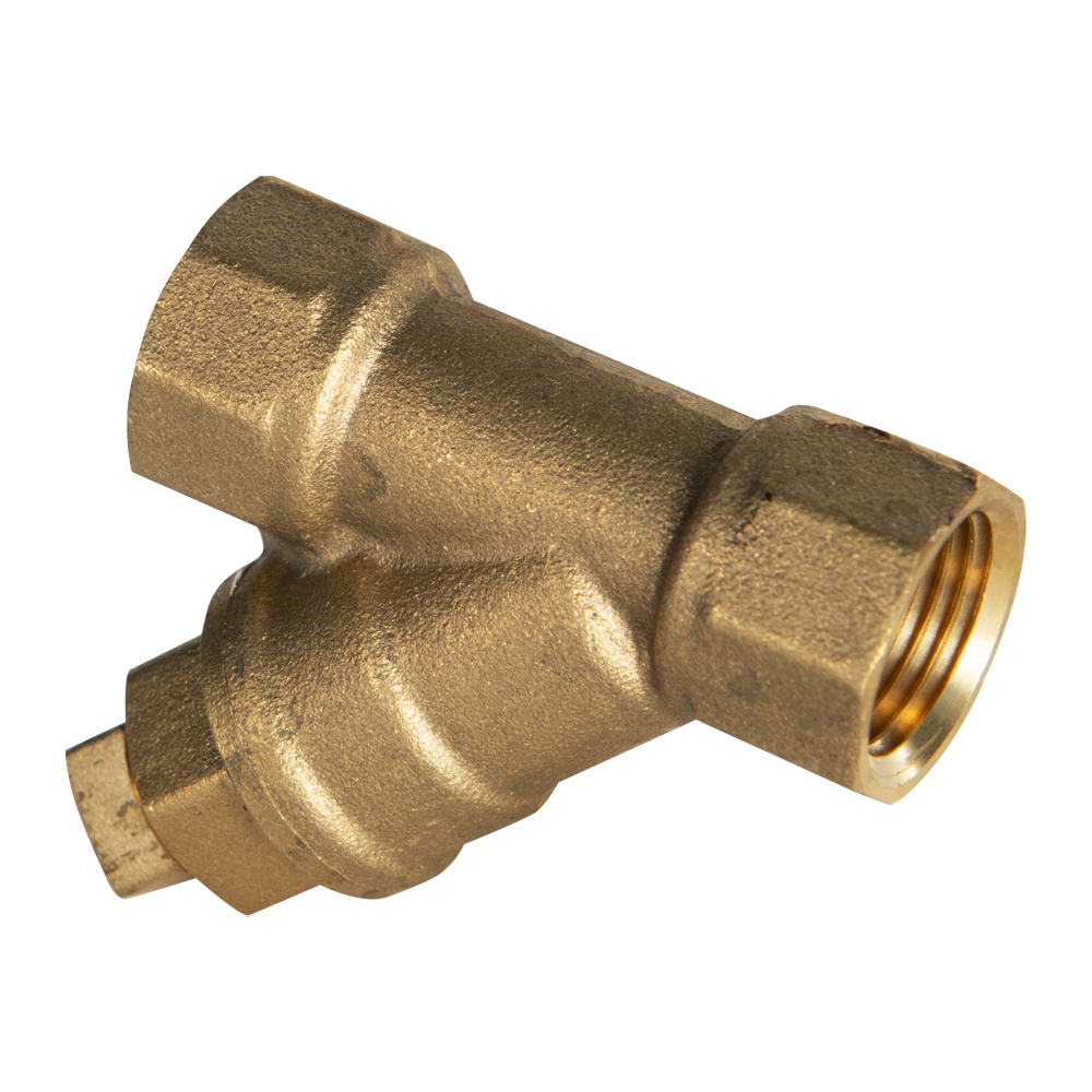 3/8" FNPT Brass YStrainer with 50 Mesh Screen U.S. Plastic Corp.