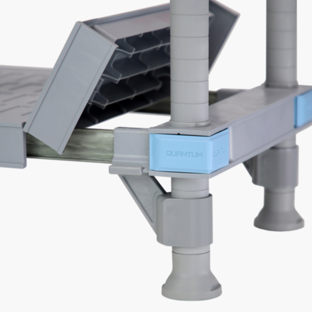 Quantum® Millenia™ Polymer Shelving Units