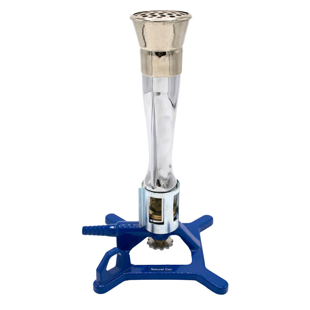 Natural Gas Meker Bunsen Burner with Air Flow Adjustment & Gas Control