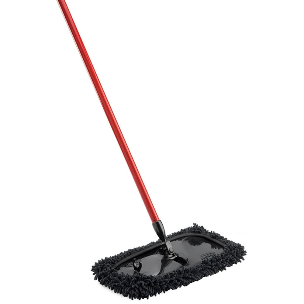 18" Black/Red Libman® Microfiber Dust Mop Case of 4 U.S. Plastic Corp.