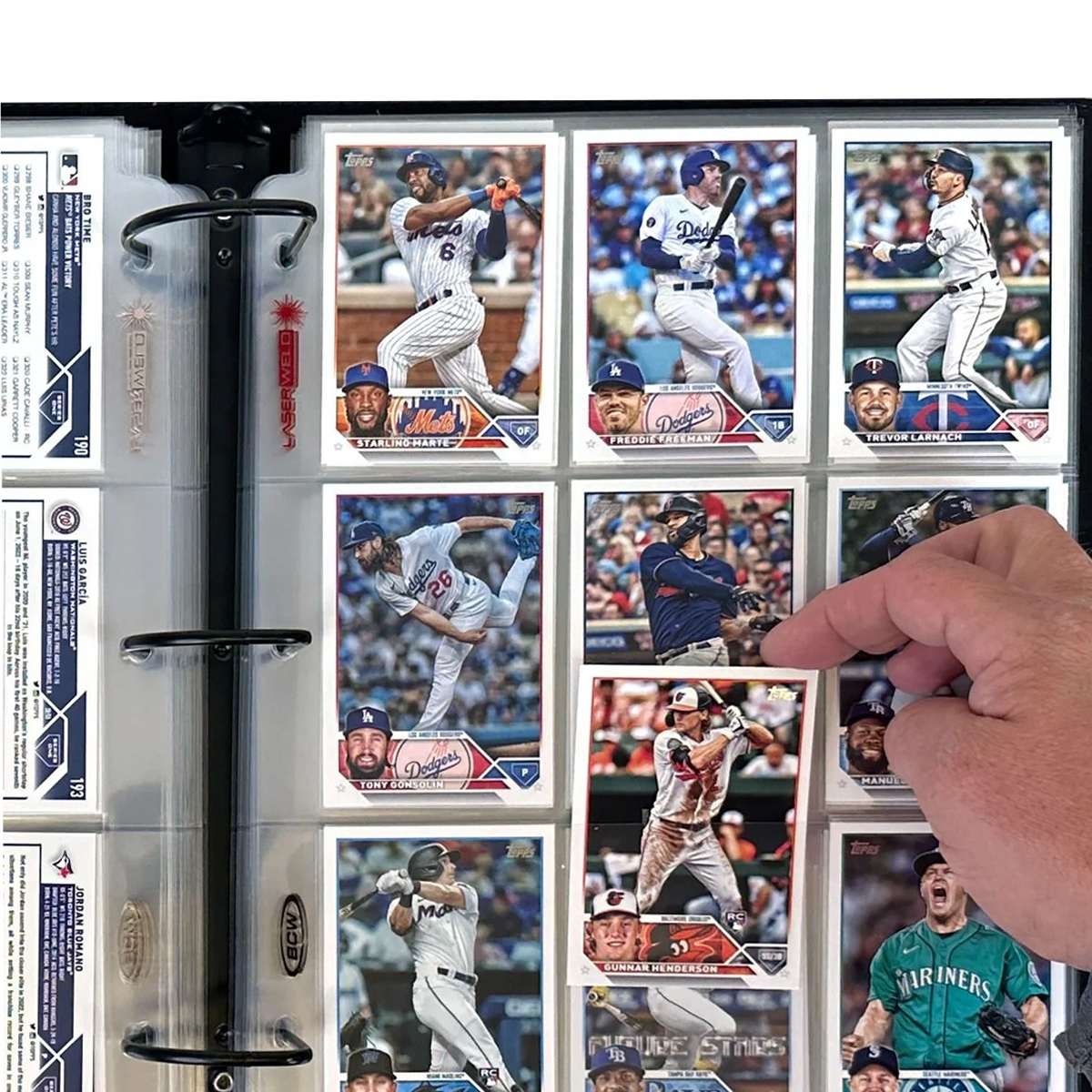 BCW® LaserWeld™ Page - 9 Pocket (Box of 100)