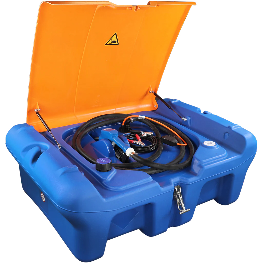 55 Gallon Low Profile Portable DEF Fueling Station with Pump - 46-1/2" L x 31-1/2" W x 18" Hgt.