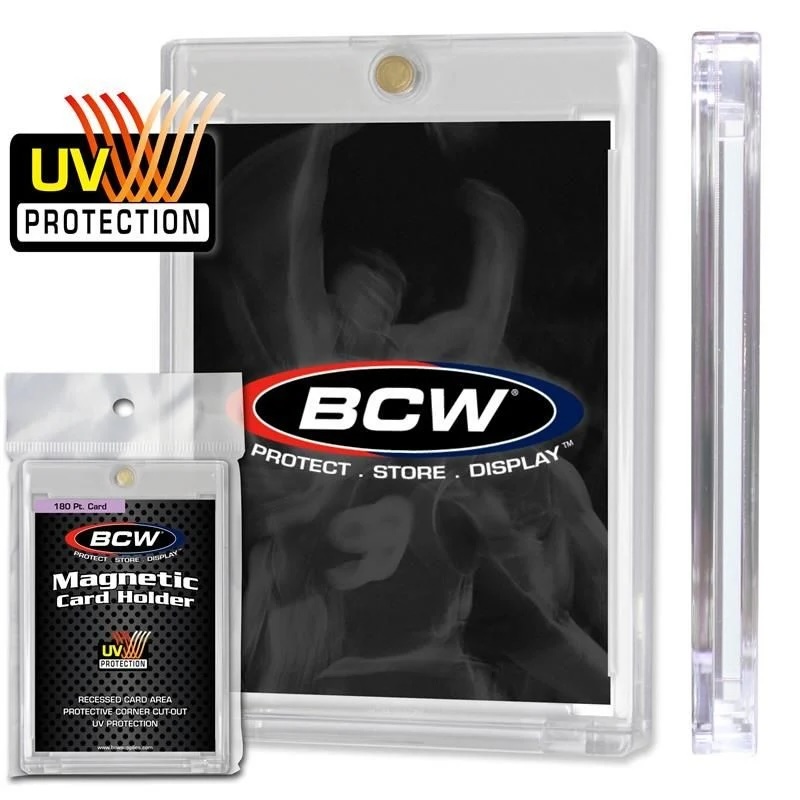 BCW® 180 pt One Touch Magnetic Card Holder