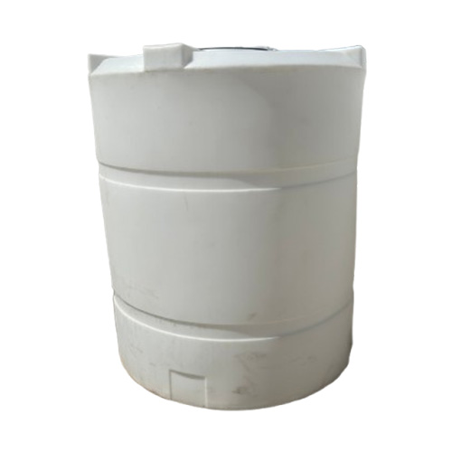 800 Gallon Natural Polypropylene Vertical Storage Tank (1.9 Specific Gravity) with 16" Lid - 60" Dia. x 75" Hgt.
