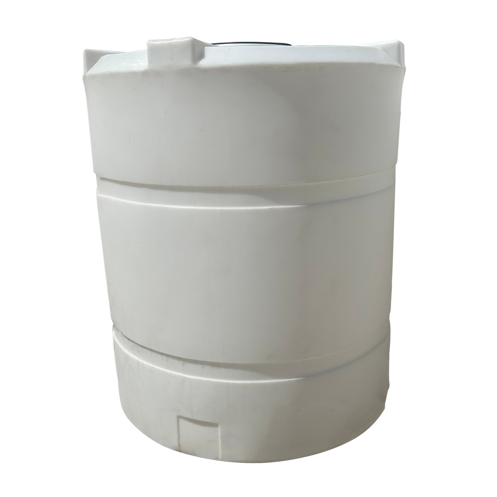 800 Gallon Natural Polypropylene Vertical Storage Tank (1.9 Specific Gravity) with 16" Lid - 60" Dia. x 75" Hgt.