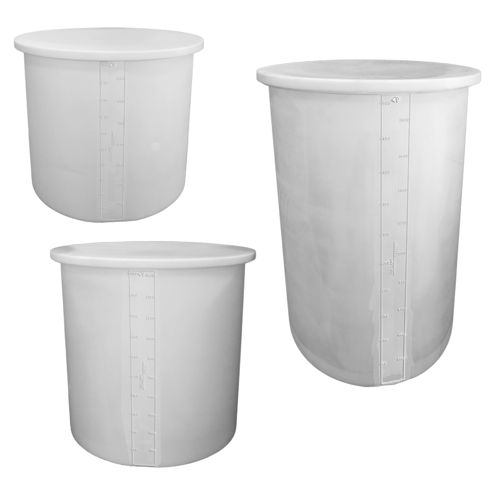 ProChem® Natural Polypropylene High-Temperature Open Top Process Chemical Tanks