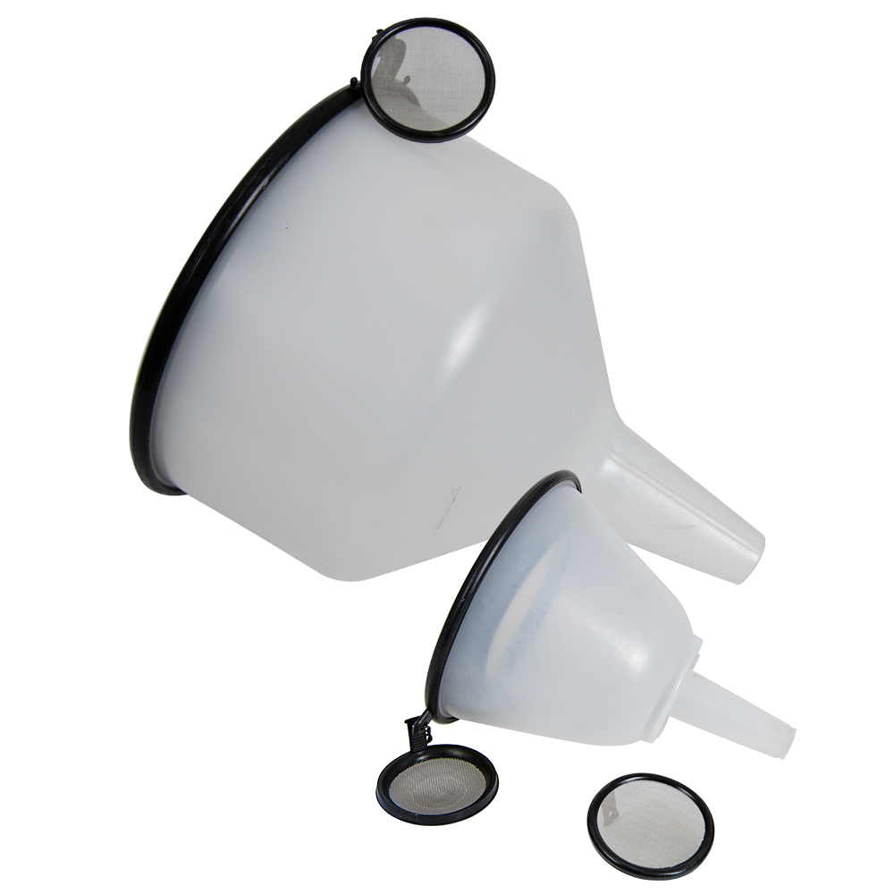 Extra Heavy Duty Funnels with Anti Splash Ring