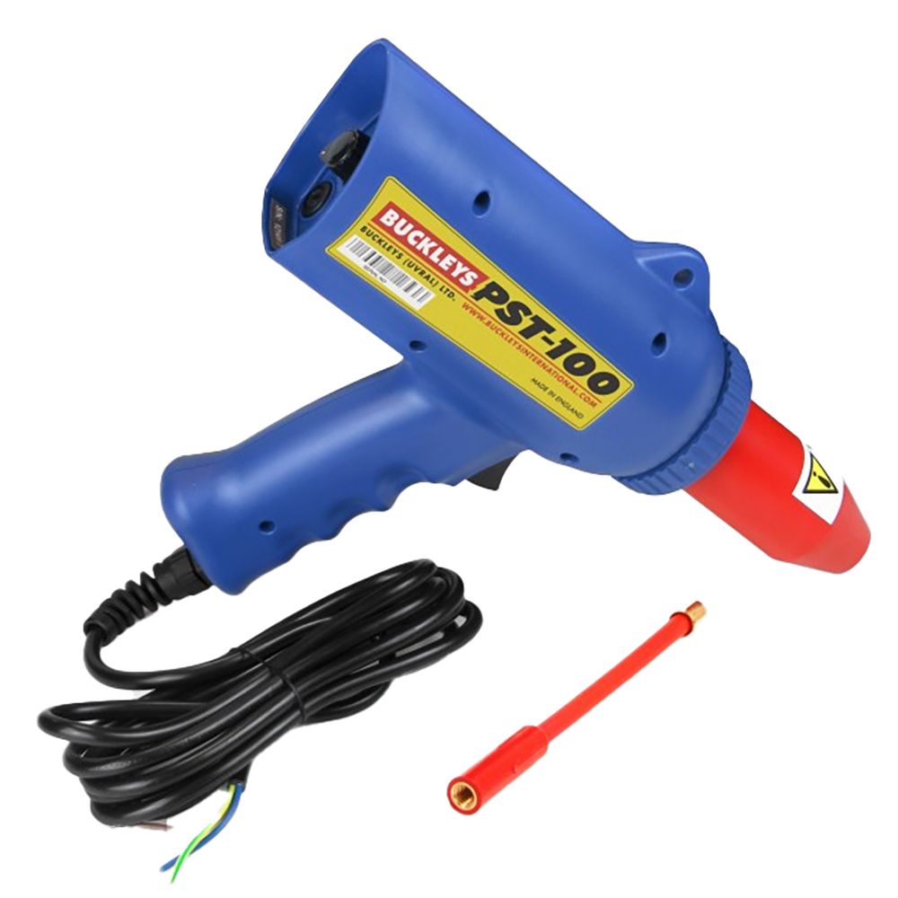 Handheld Trigger-Operated High-Frequency Spark Tester with 6" Probe, Carrying Case & Accessories