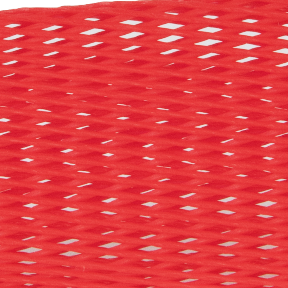 2"-4" (50.8mm-101.6mm) Standard Polynet Netting- Red
