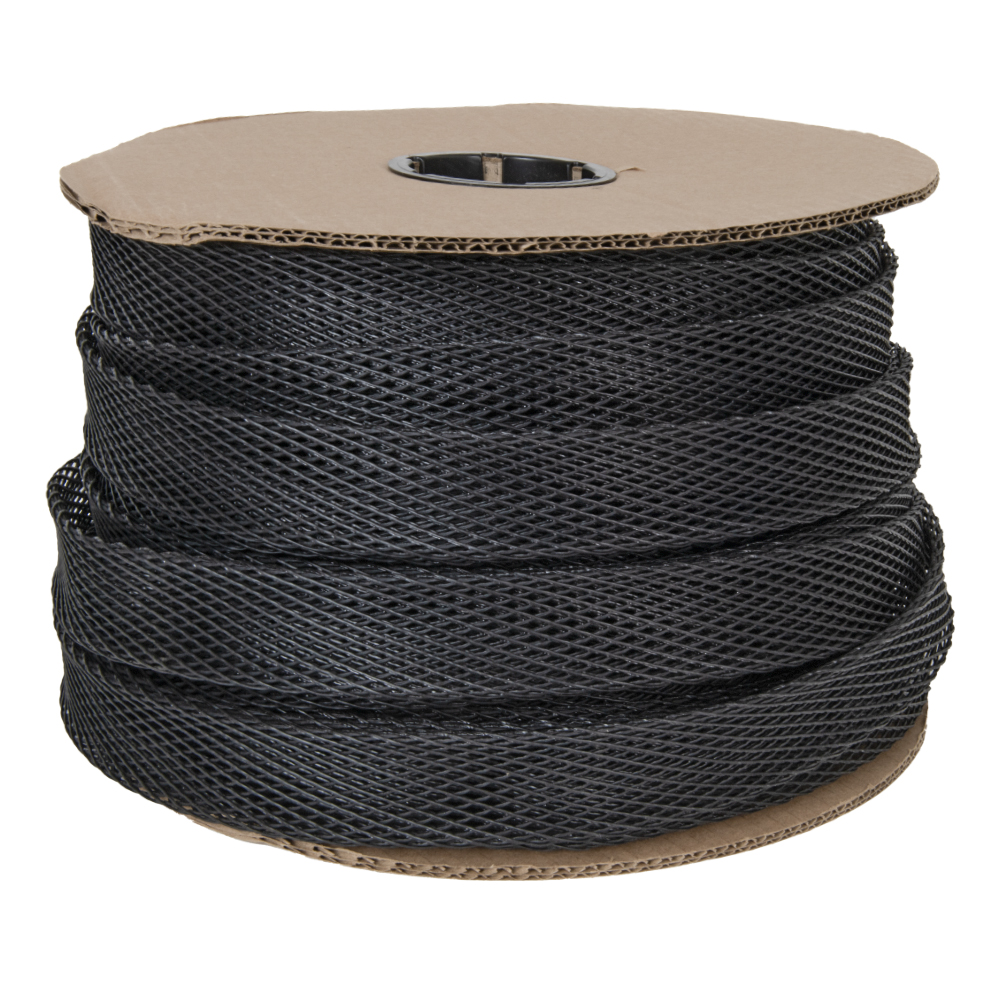 1" (25.4mm) Heavy-Duty Polynet Netting- Black