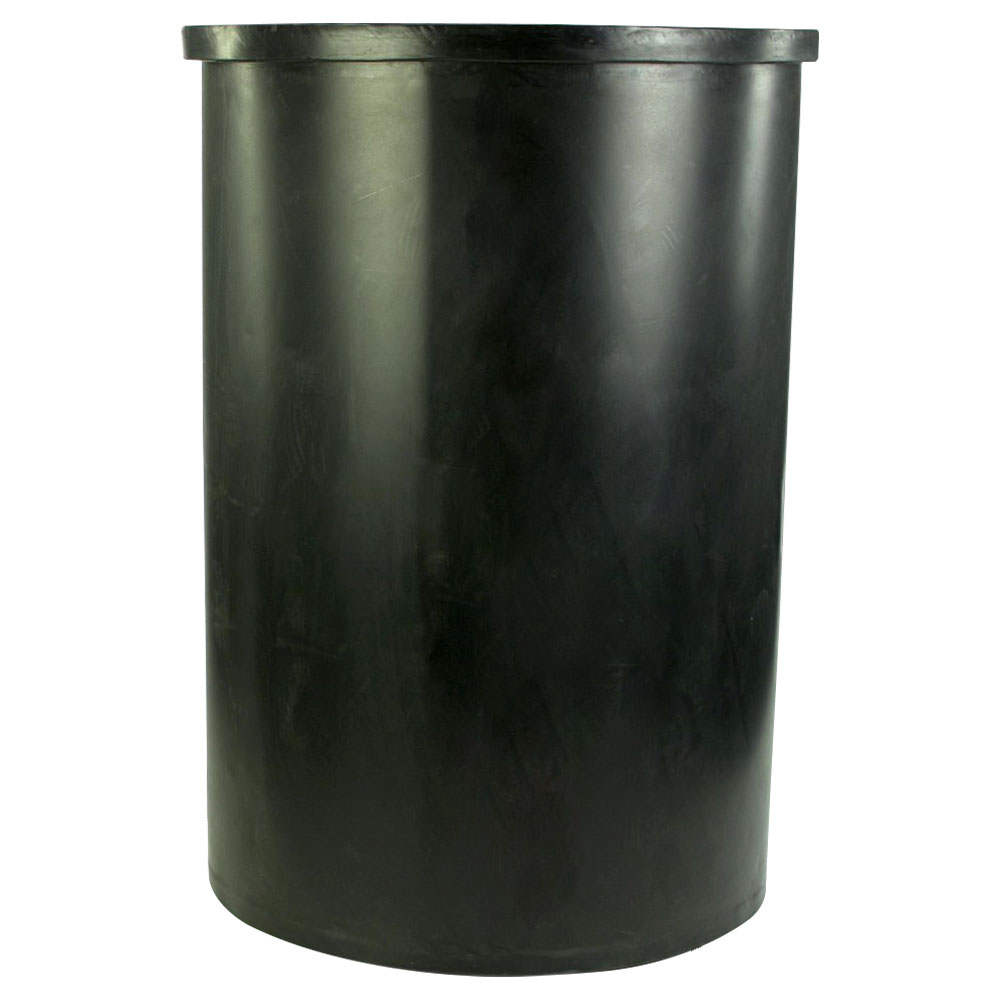 100 Gallon Black Heavy Weight Tamco® Tank - 28" Dia. x 42" Hgt. (Cover Sold Separately)