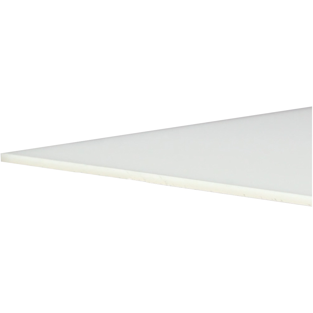 0.187" (4.7mm) x 12" x 12" White 7328 Translucent Acrylic Sheet