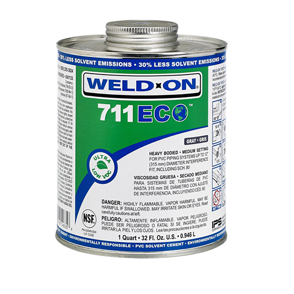 IPS® Weld On® 711 ECO™ Ultra Low VOC U.S. Plastic Corp.