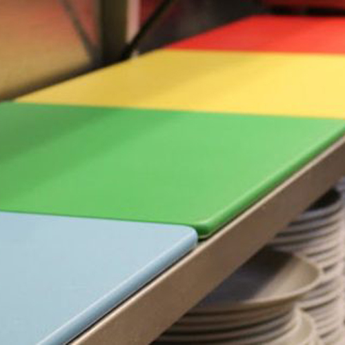 Color-Coded HDPE King CuttingColors® Cutting Board
