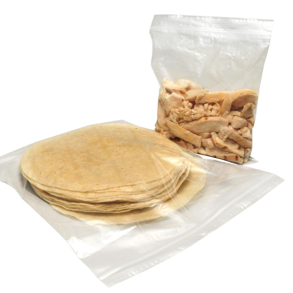 6" x 4" x 2 mil Snack Size Reclosable Bags