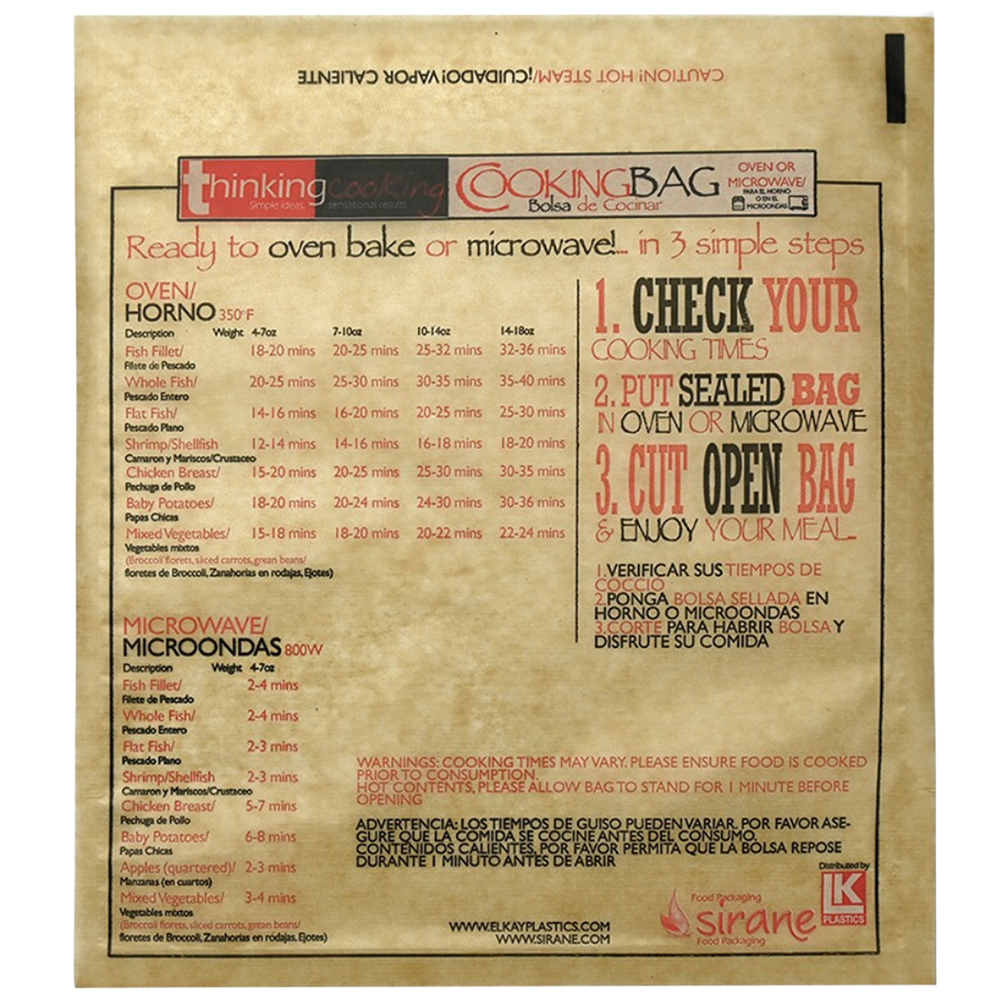 Ready Chef Go® Microwave & Oven Bags