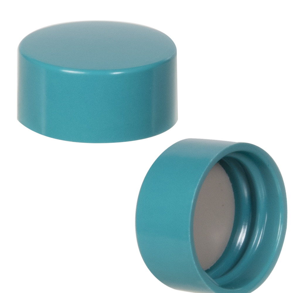 20/400 Green Melamine Cap with F217 & PTFE Liner
