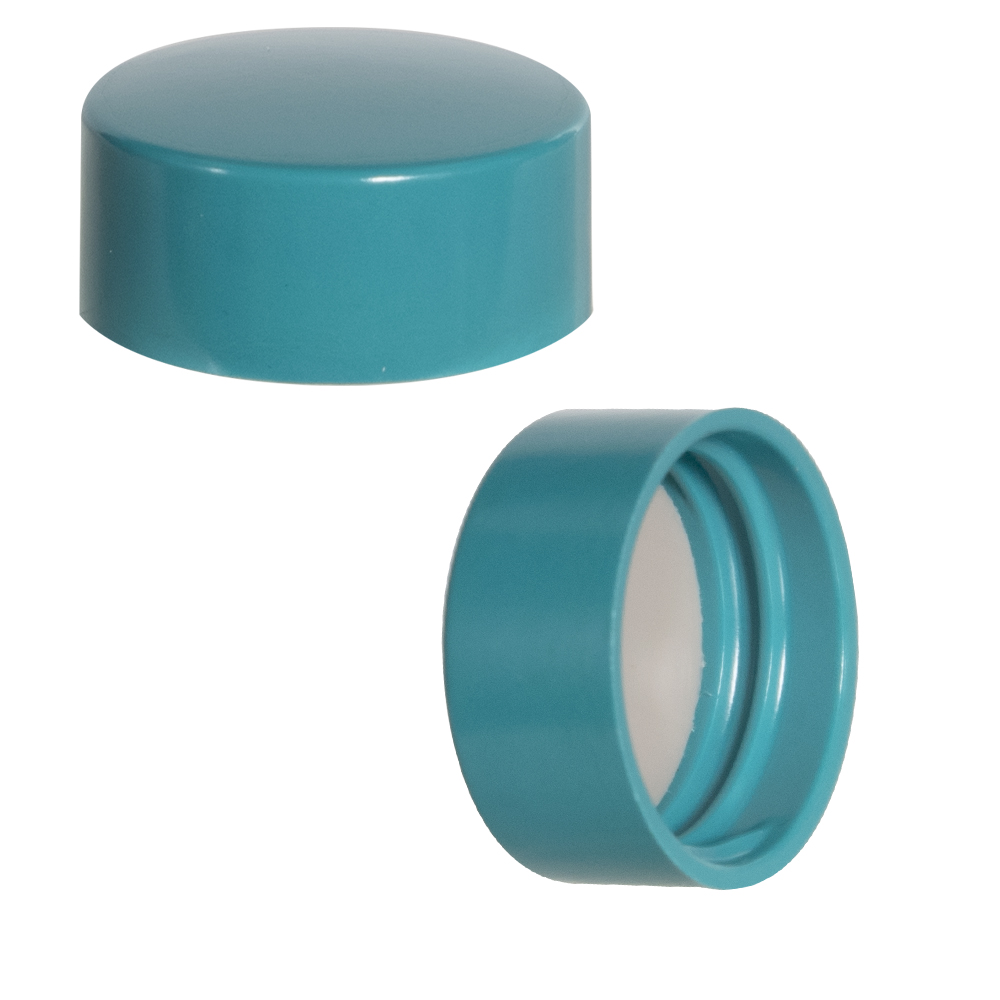 24/400 Green Melamine Cap with F217 & PTFE Liner