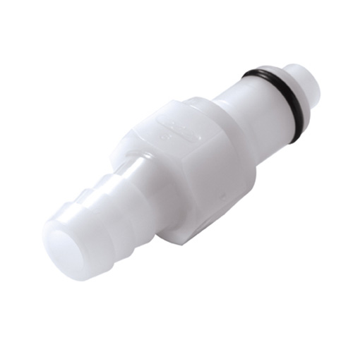 3/8" In-Line Hose Barb NSF-listed PLC Series Acetal Insert - Shutoff (Body Sold Separately)