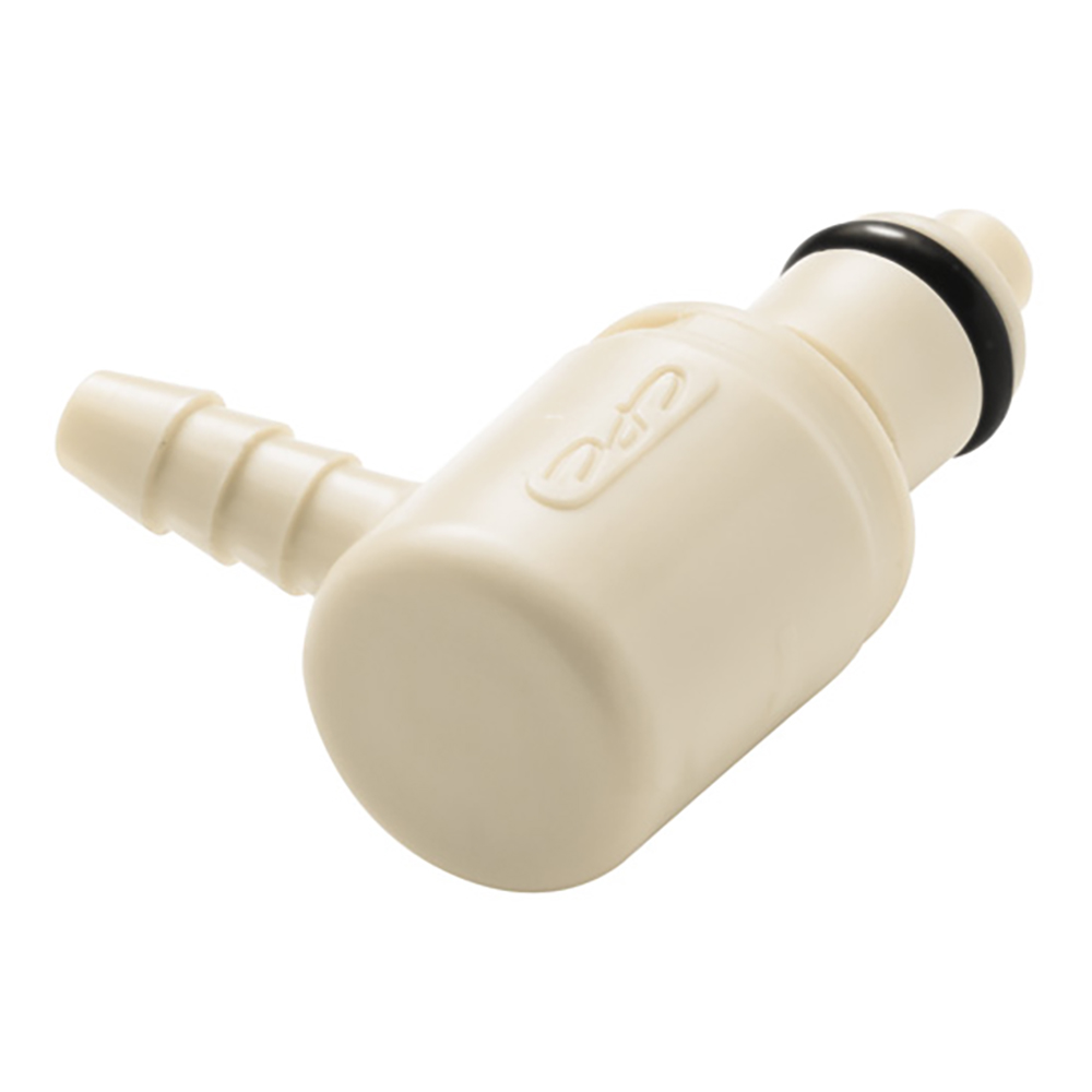 1/4" Hose Barb NSF-listed PMC Series Acetal Elbow Insert - Shutoff (Body Sold Separately)