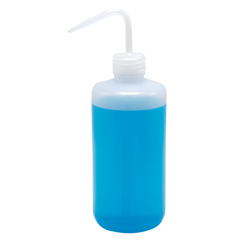 16 oz./500mL Nalgene™ Natural Economy Wash Bottle with Dispensing Nozzle