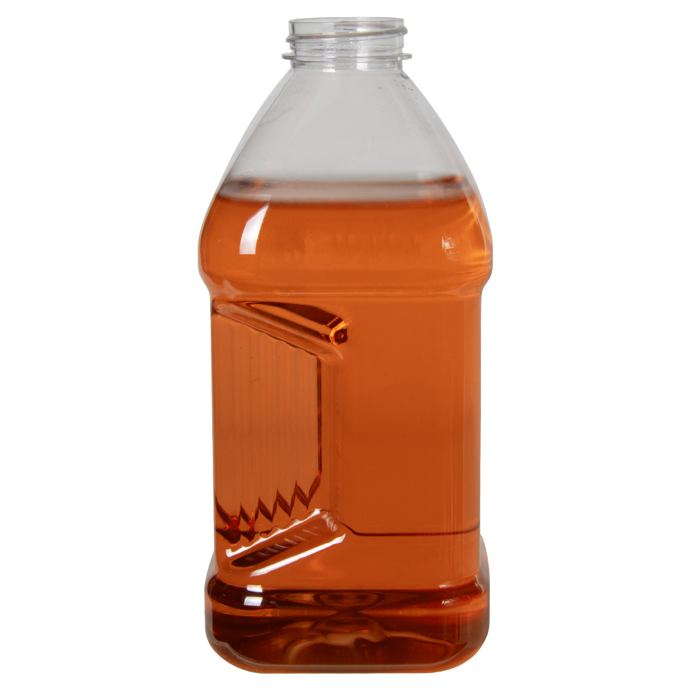 3 lbs. (Honey Weight) PET Square Grip Bottles with 38/400 Neck (Cap sold separately)
