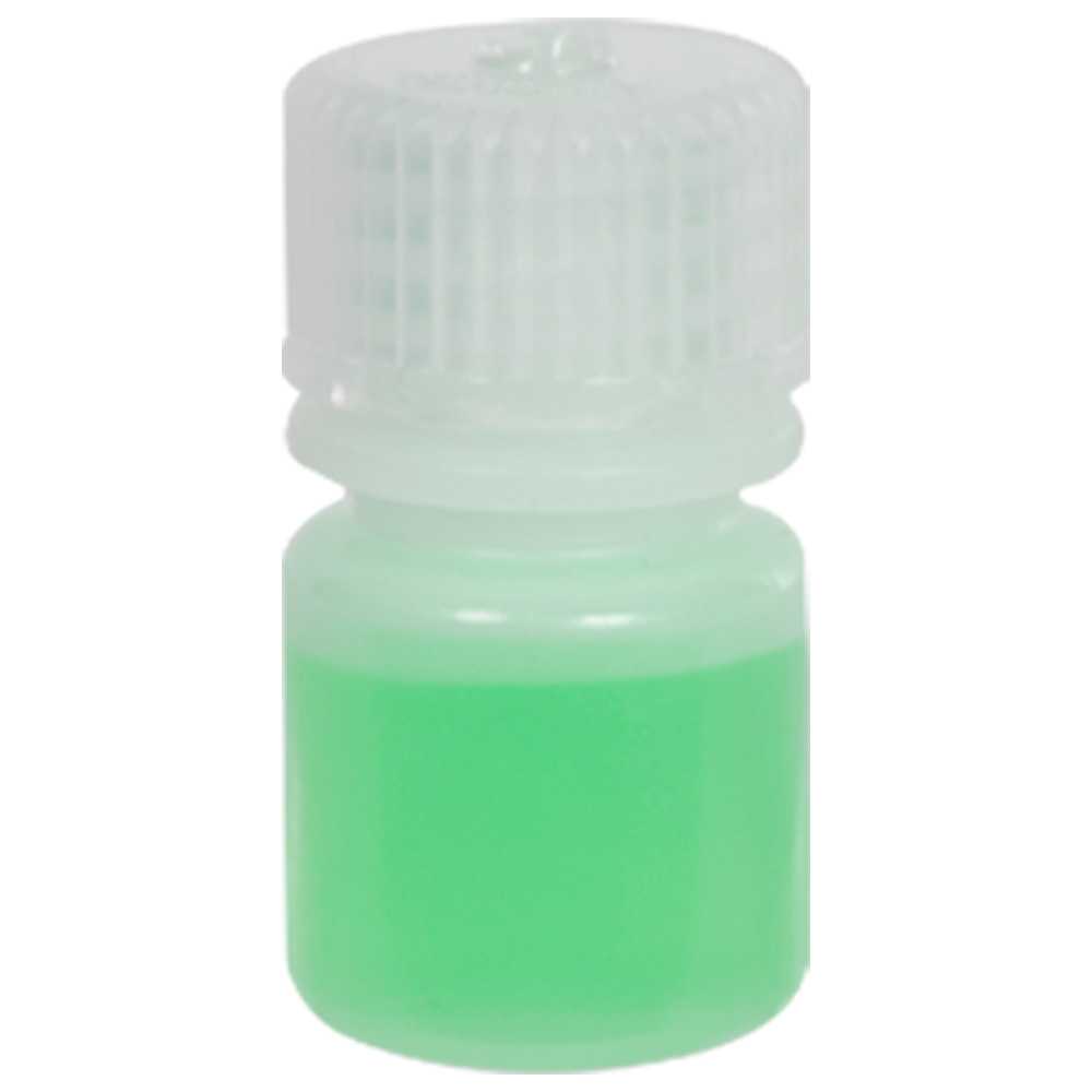 1/4 oz./8mL Nalgene™ Lab Quality Narrow Mouth HDPE Bottle with 20mm Cap