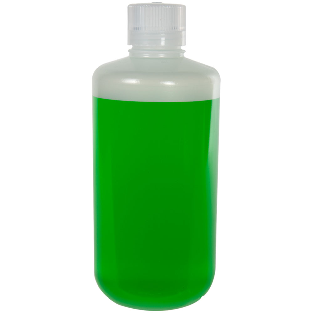 32 oz./1000mL Nalgene™ Narrow Mouth Polypropylene Bottle with 38/430 Cap