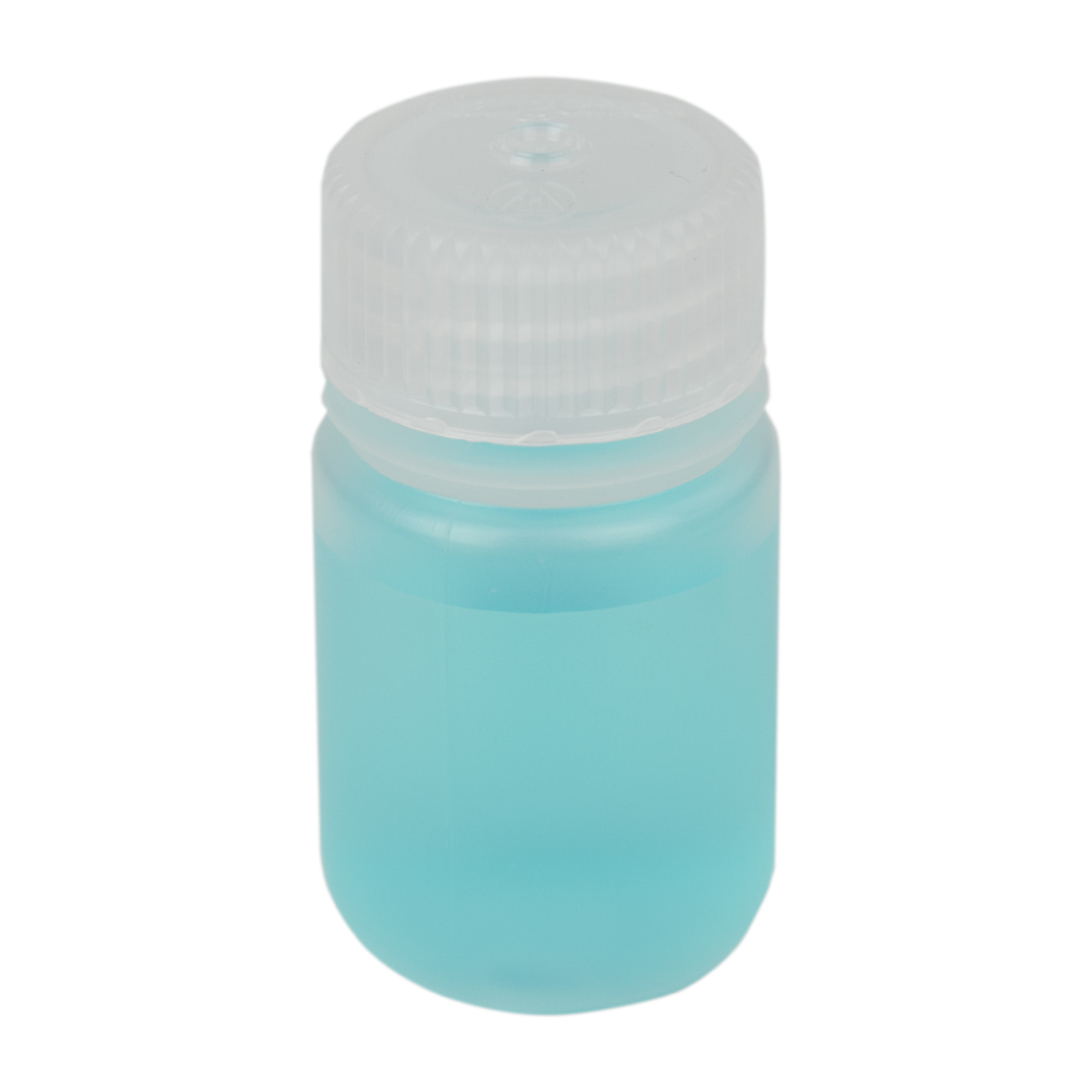 1 oz./30mL Nalgene™ Lab Quality Wide Mouth Polypropylene Bottle with 28mm Cap