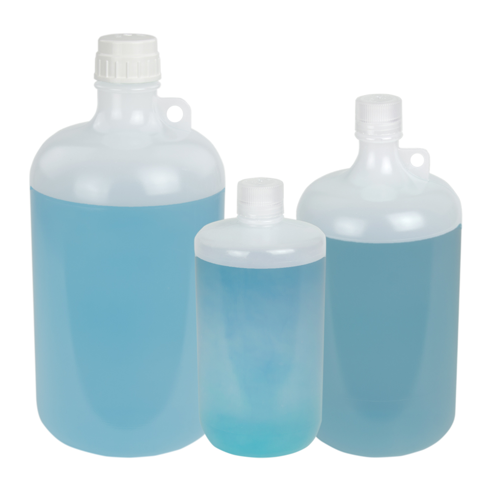 Thermo Scientific™ Nalgene™ Large Lab Quality Narrow Mouth LDPE Bottles