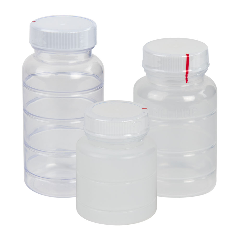 Rigid Tamper Evident Bottles with Caps U.S. Plastic Corp.