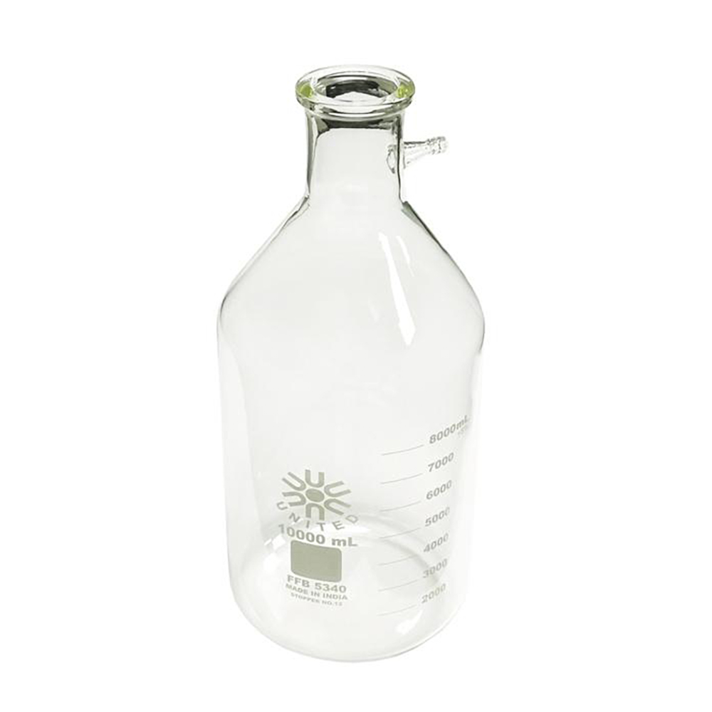 10000mL (10 Liter) Glass Filtering Flask U.S. Plastic Corp.