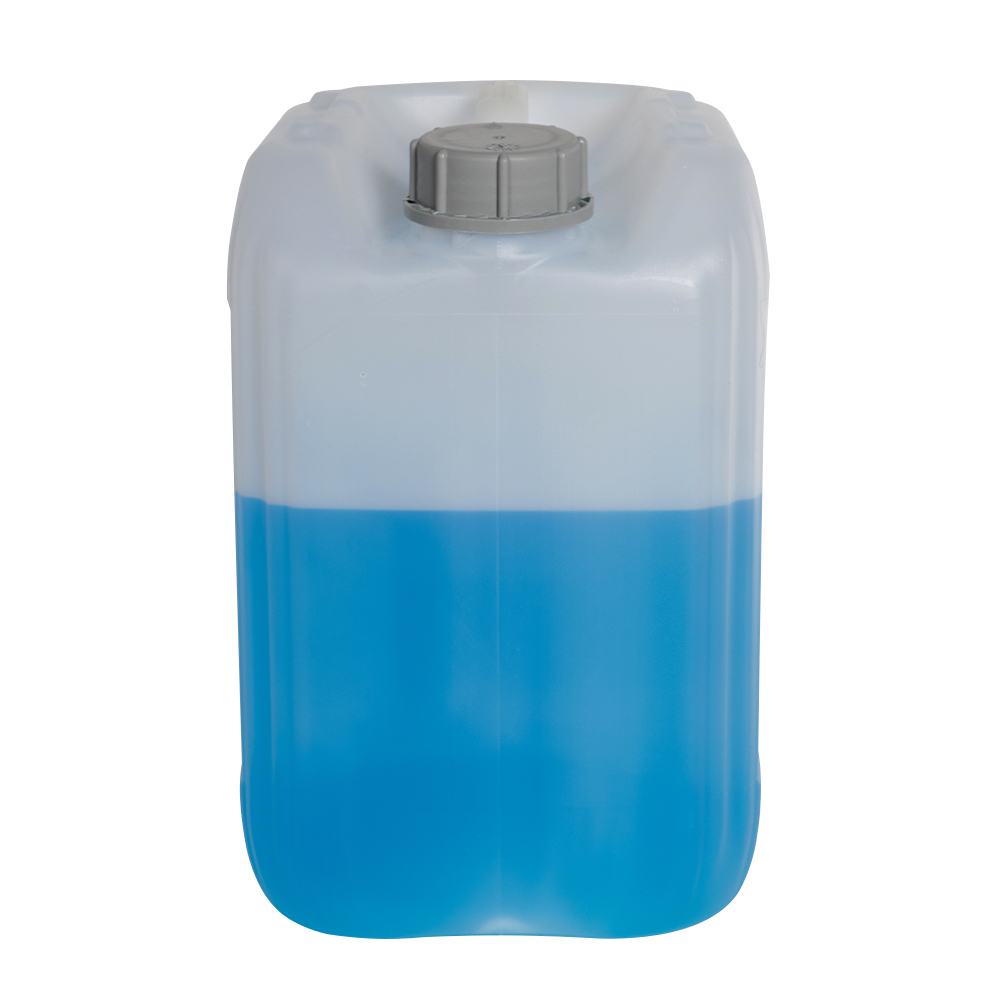 10 Liter/2.64 Gallon Natural HDPE Jerrican with 51mm Tamper-Evident Cap