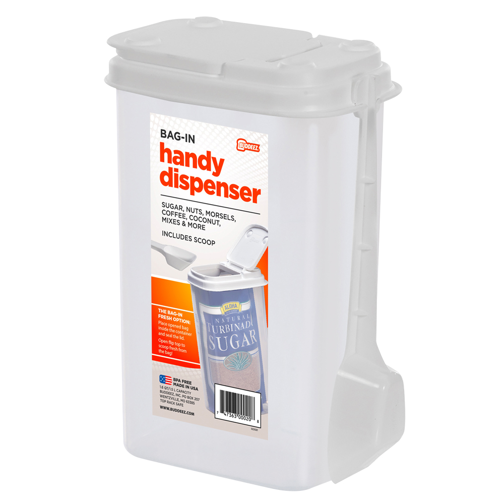 Bag-In Dispenser® Handy  Dispenser with Attached Scoop