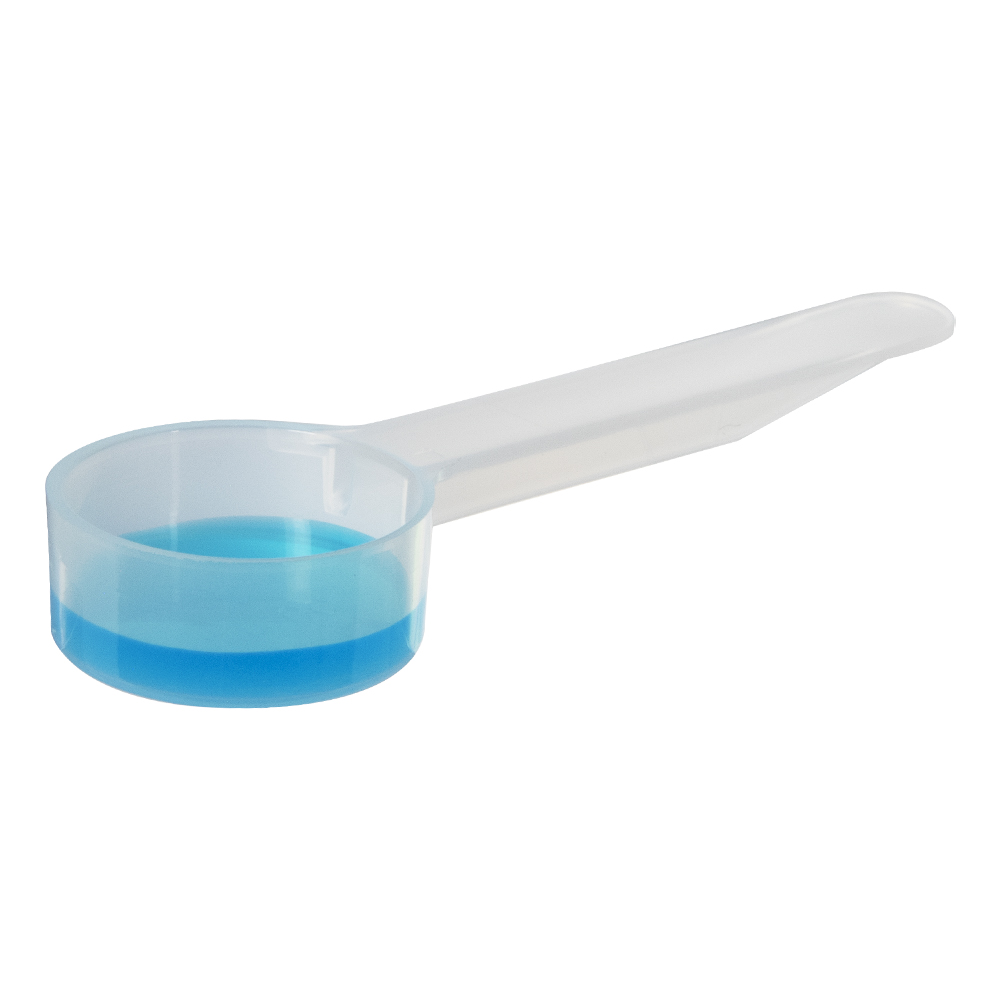 5 cc Polypropylene Scoop with Long Handle - 50/Pack