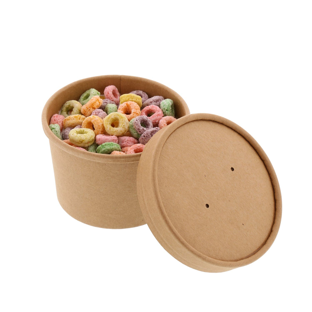 Paper Food Containers with Lids