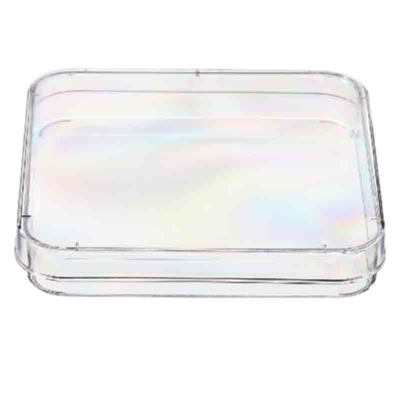 Nunc™ Lab-Tek® Clear Polystyrene Square Sterile Petri Dish with Vents - Case of 500
