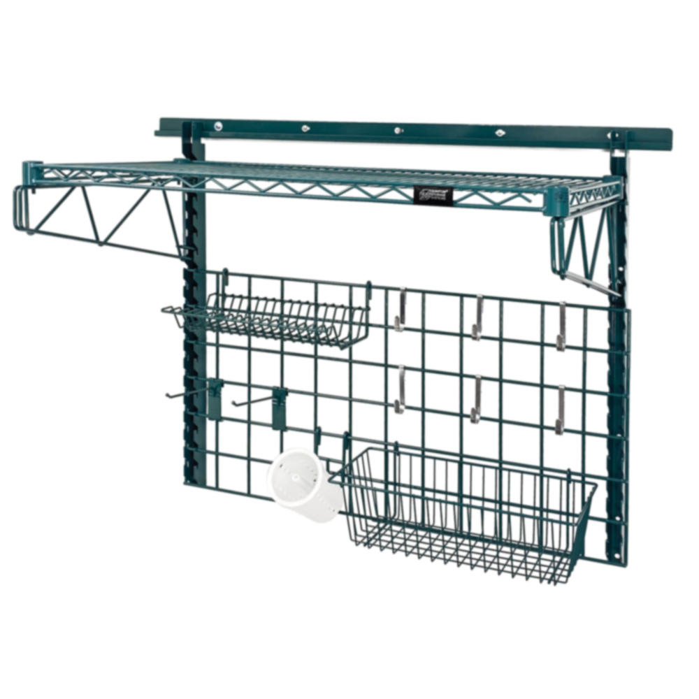 Quantum® Smart Grid Mounted Shelving Systems