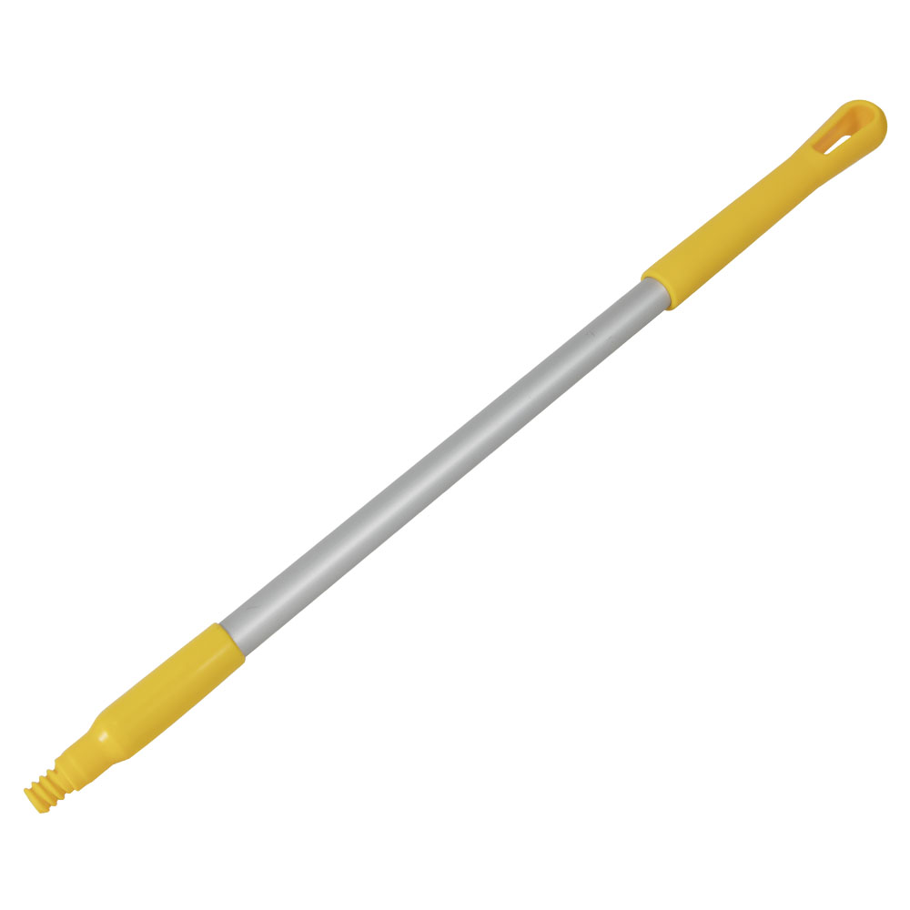 30" Sparta® Aluminum Handle with Yellow Polypropylene Tip & Cap | U.S ...