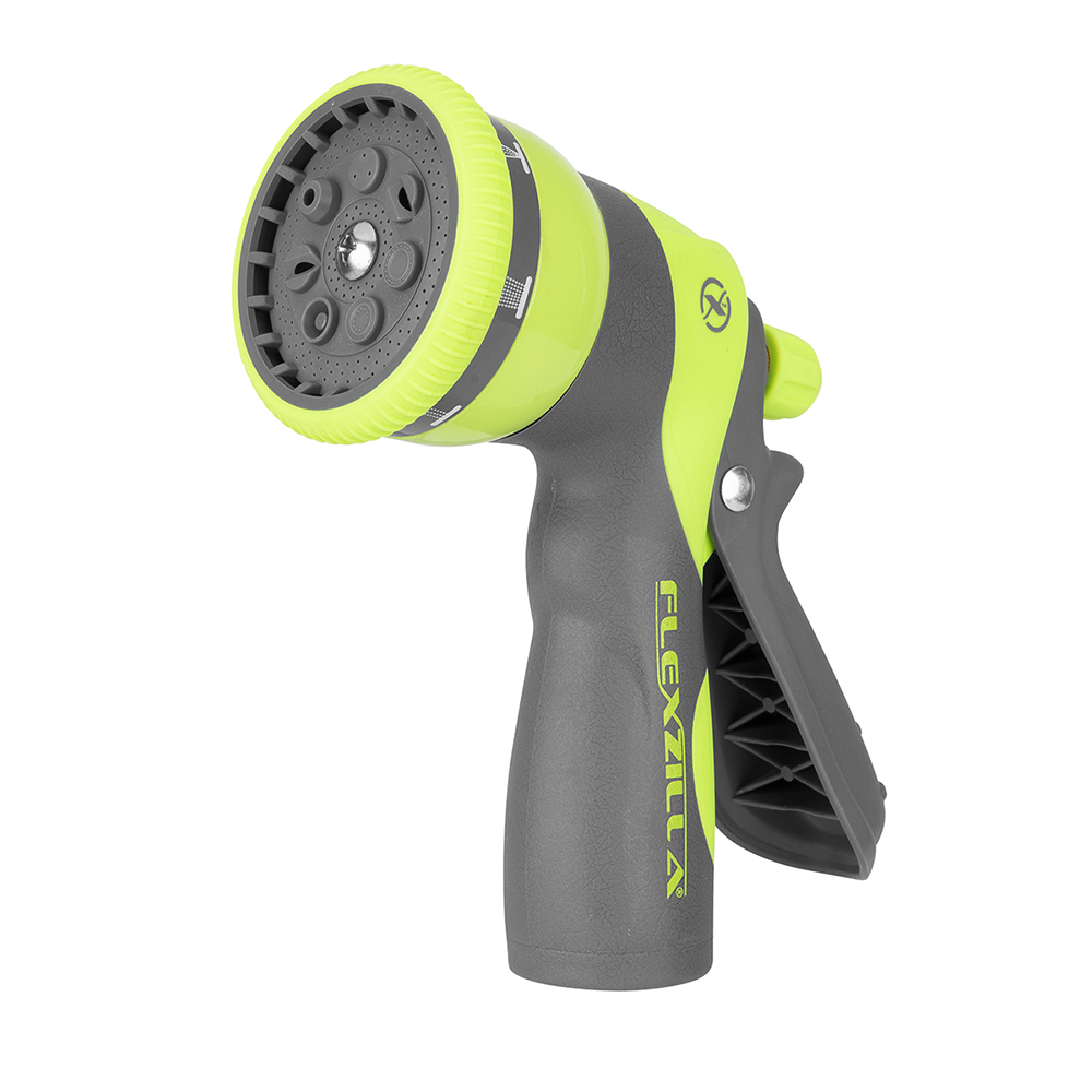 Flexzilla® Heavy-Duty 7-Pattern Adjustable Pistol Grip Garden Hose