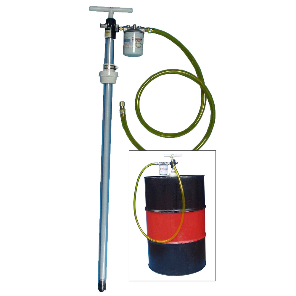 Lubrication Filter Pump for 55 Gallon Drums - 6' Hose