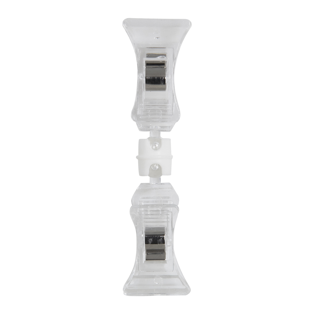 Double-Sided Sign Holder Clip