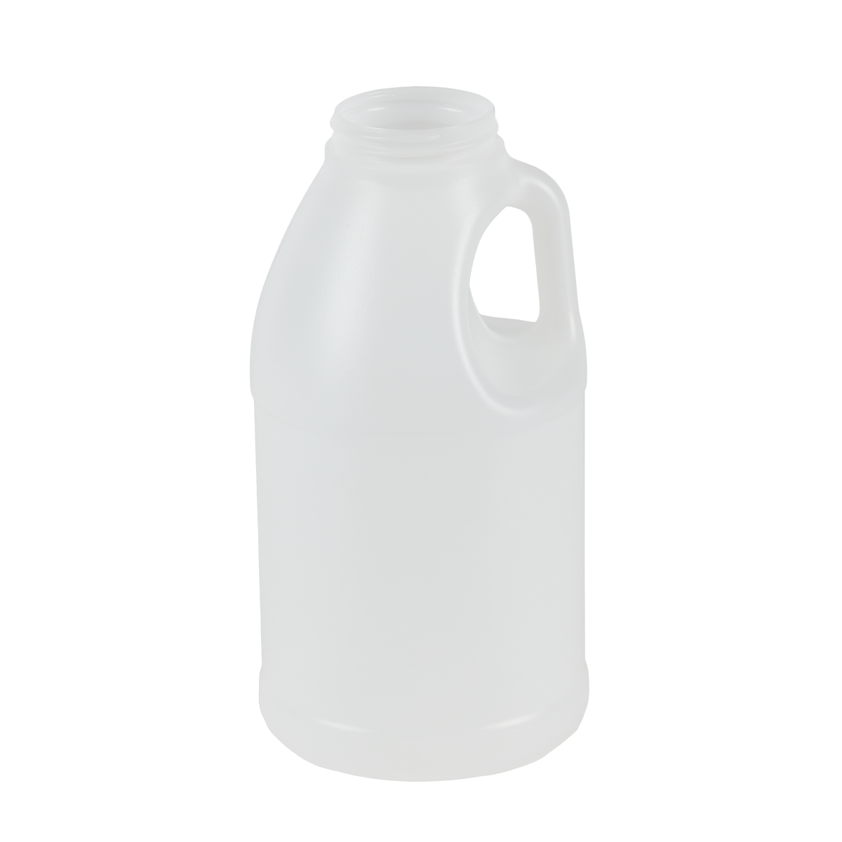 3 lbs. (Honey Weight) Natural HDPE Wide Mouth Round Honey Jug with 48/400 Neck (Cap sold Separately)