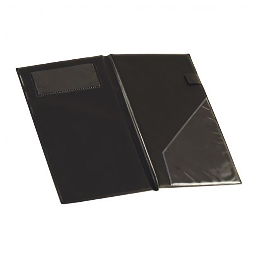 Faux Leather Guest Check Holder