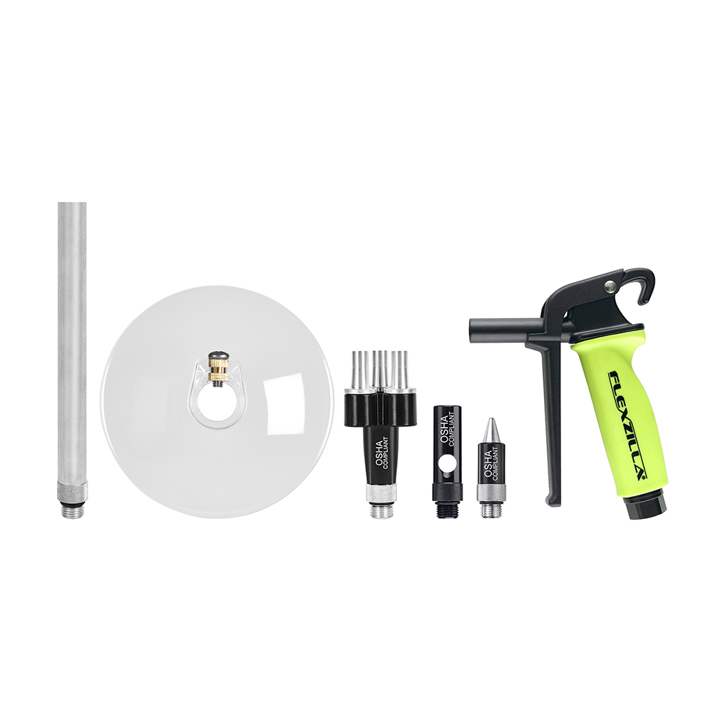 Flexzilla® X3™ 6-Piece Blow Gun Kit with Variable Flow Trigger
