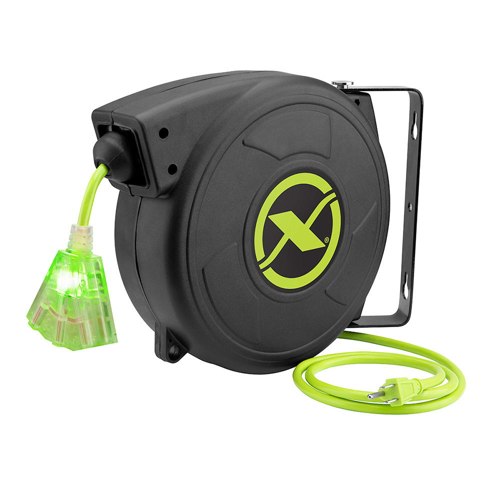Flexzilla® 14/3 Extension Cord on Retractable Reel - 50'