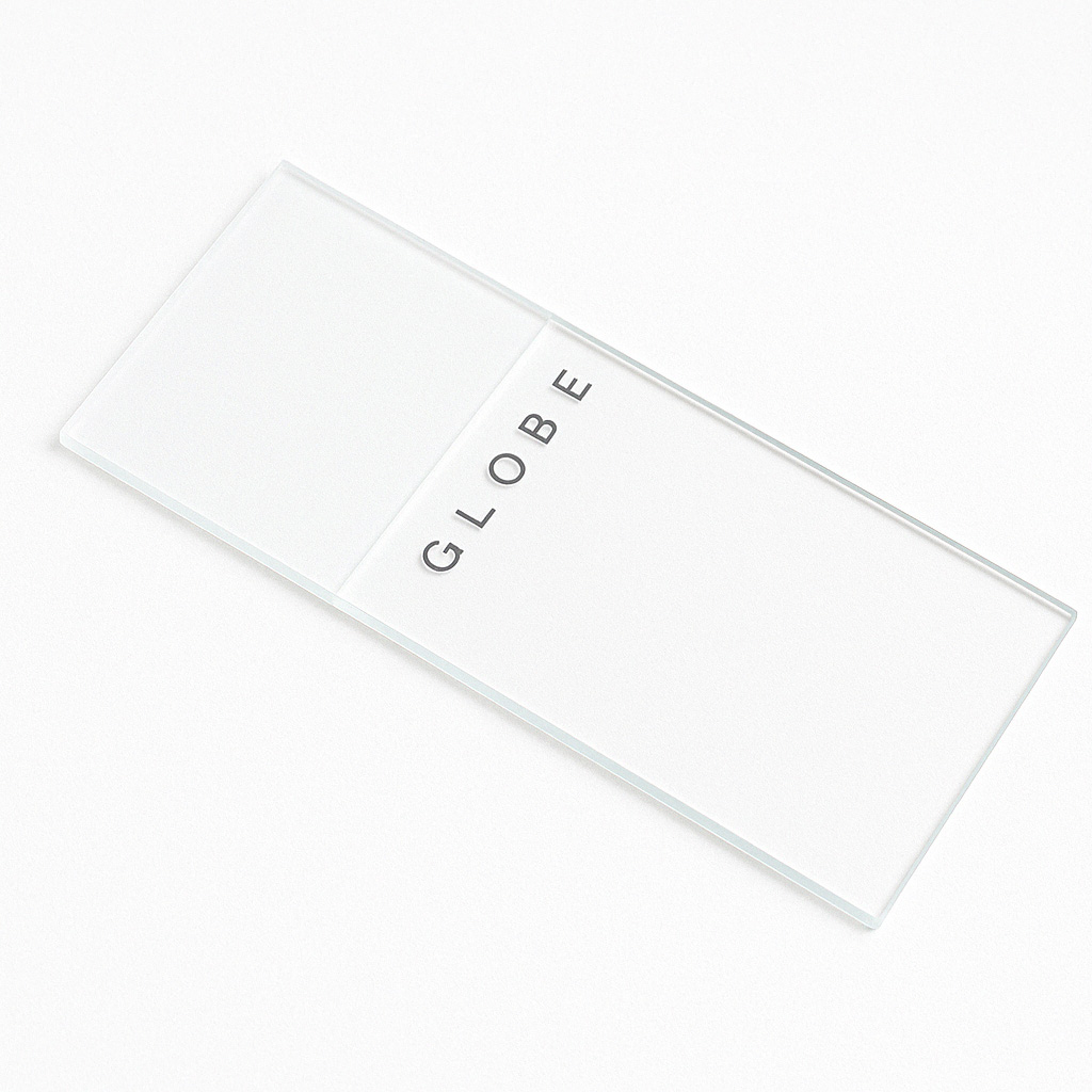 Frosted Diamond® White Glass Microscope Slides