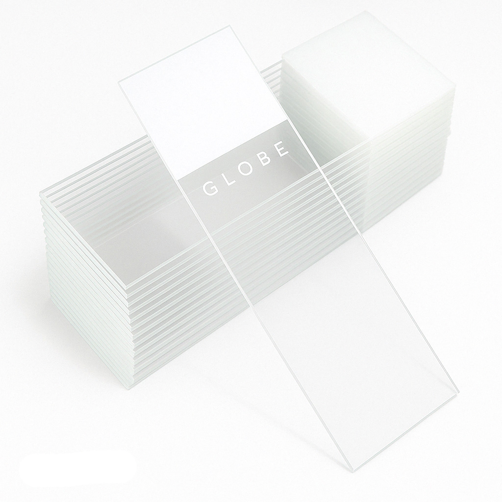 Frosted Diamond® White Glass Microscope Slides